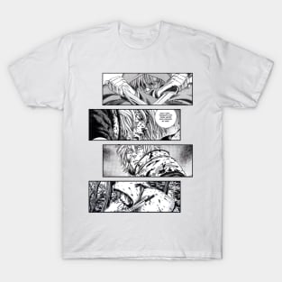 Thorfinn Vinland Saga Vinrando Saga Manga Panel T-Shirt